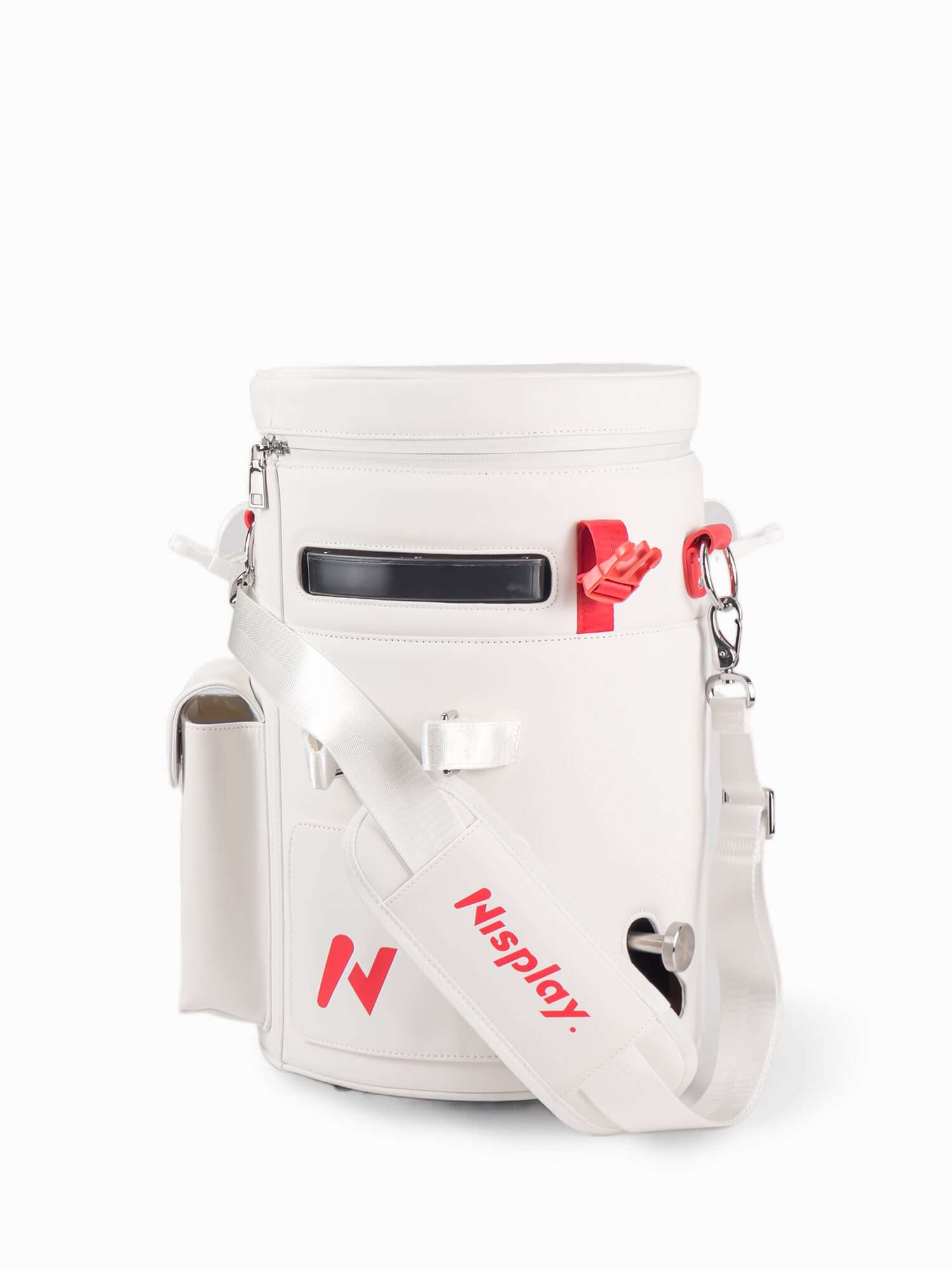 Image du produit : Machine lanceuse de balles de tennis - Blanche