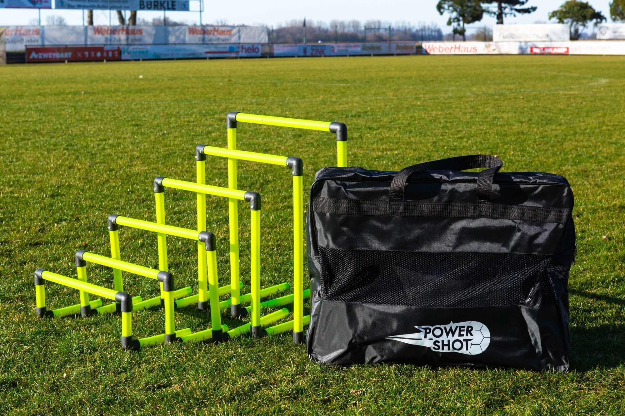Image du produit : Haies d’agilité pliables - Lot de 6