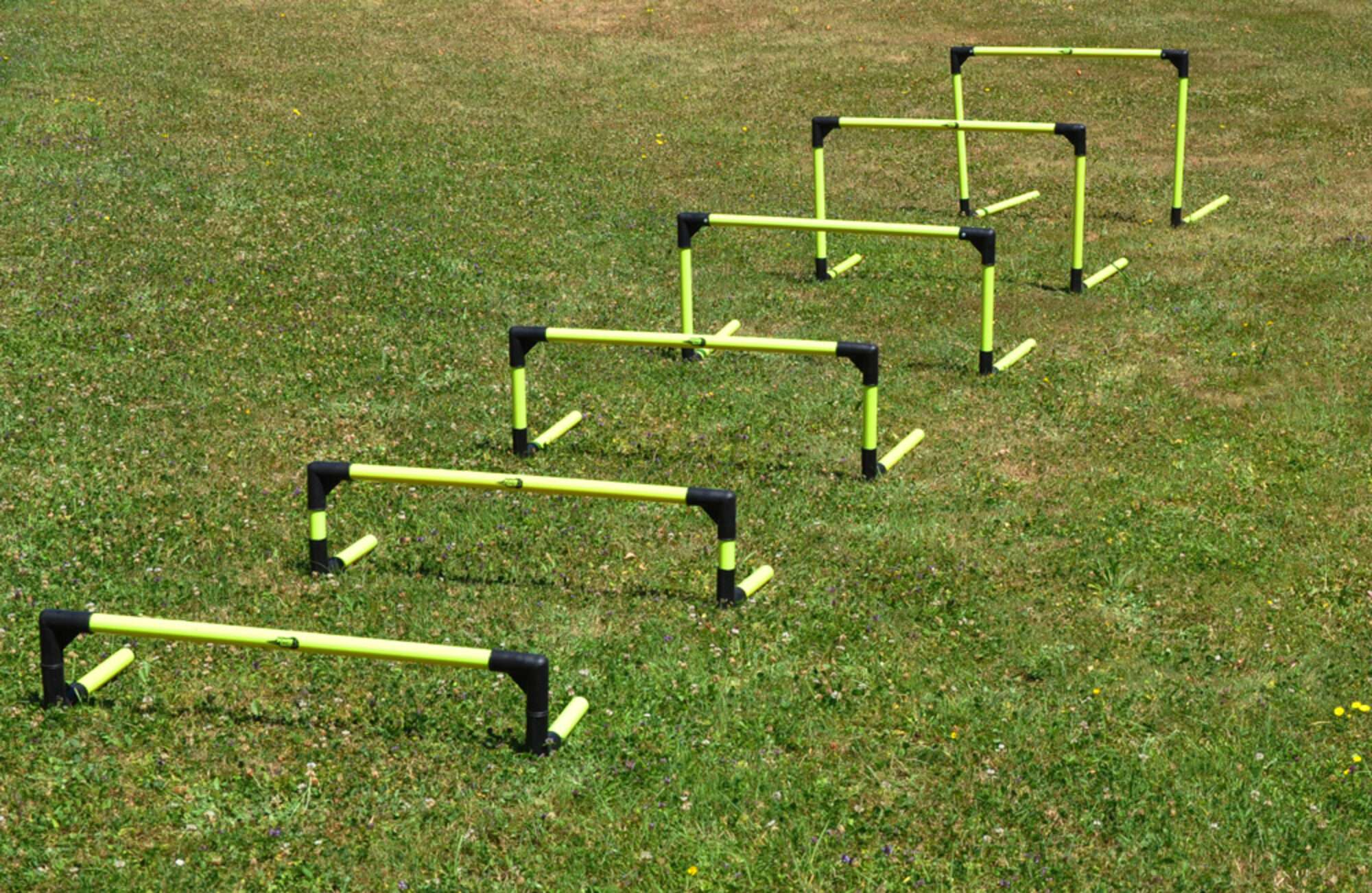 Image du produit : Haies d’agilité pliables - Lot de 6
