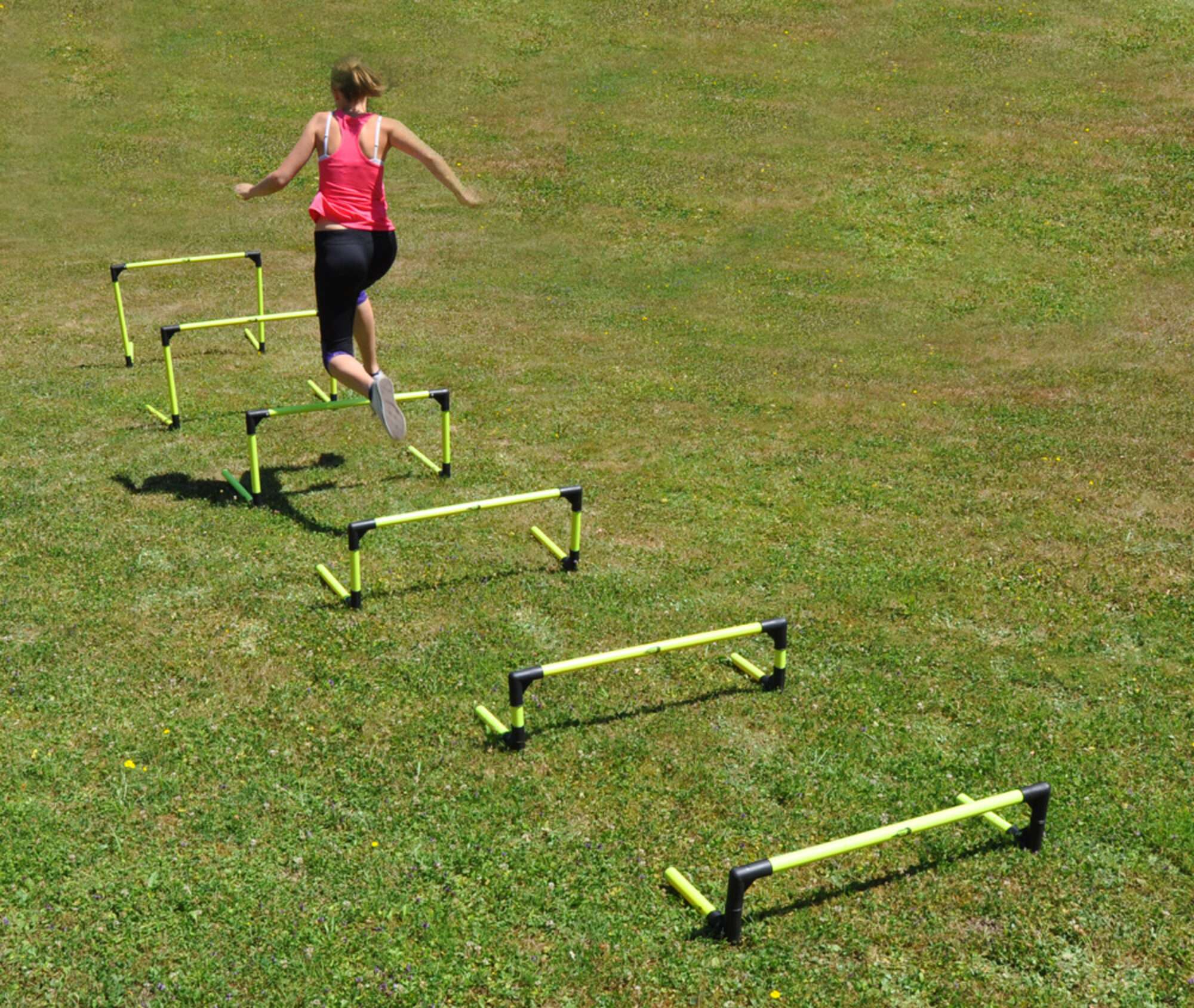 Image du produit : Haies d’agilité pliables - Lot de 6