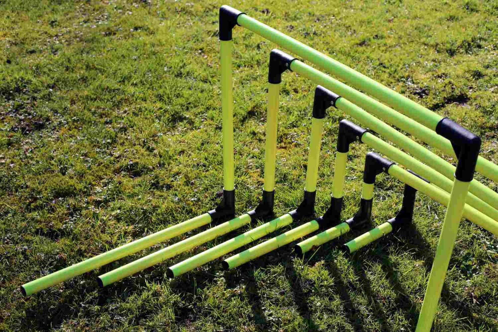 Image du produit : Haies d’agilité pliables - Lot de 6