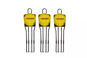 Kit de 3 mannequins défensifs en acier 
