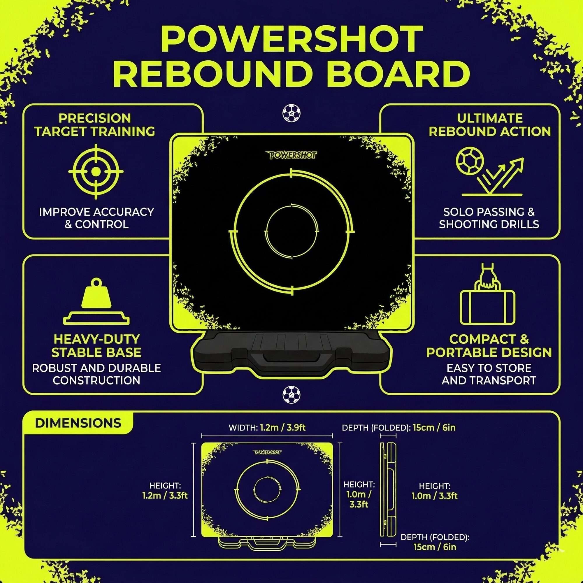 Image du produit : Planche de rebond POWERSHOT®