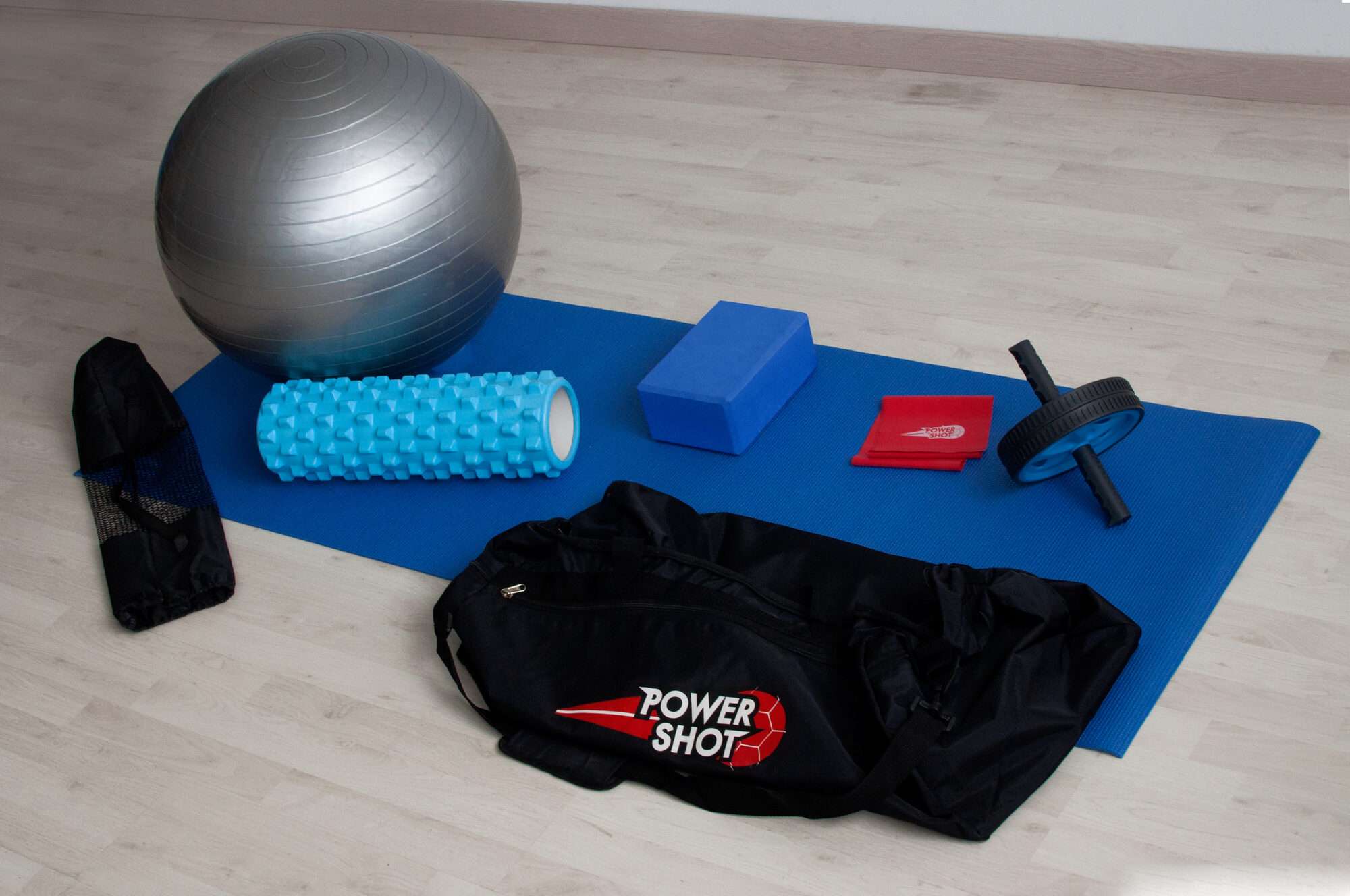 Image du produit : Kit de yoga : tapis de yoga, balle de yoga... TOUT INCLUS