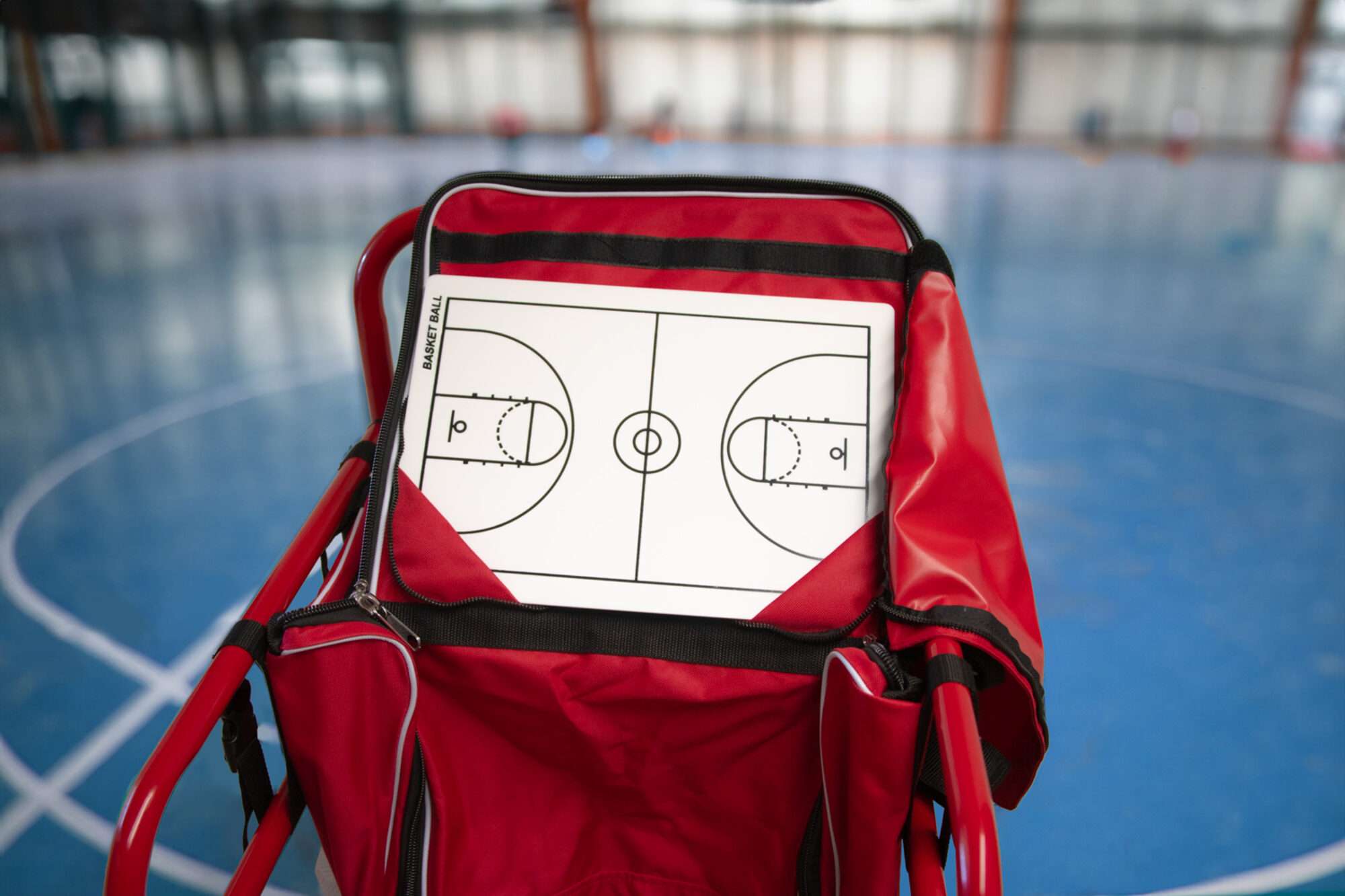 Image du produit : Chariot d’équipement ROUGE Basket POWERSHOT®