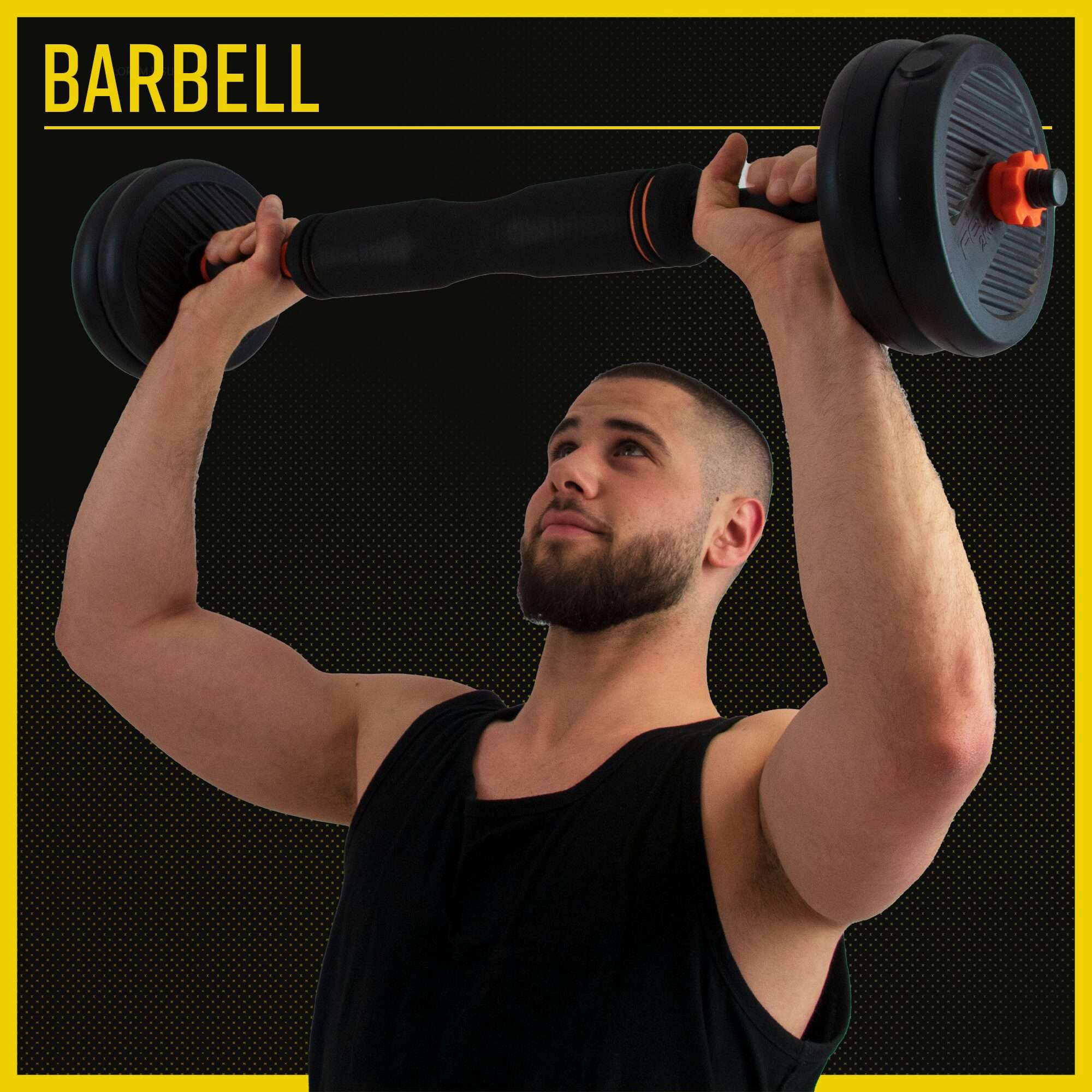 Image du produit : Kit musculation - 2 x 5 / 7,5 ou 10 kg 