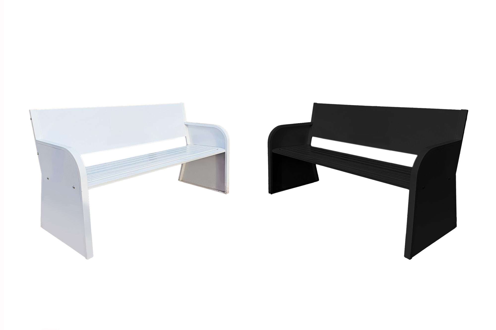 Image du produit : Banc de Tennis - personnalisable - en acier électrozingué - couleurs au choix