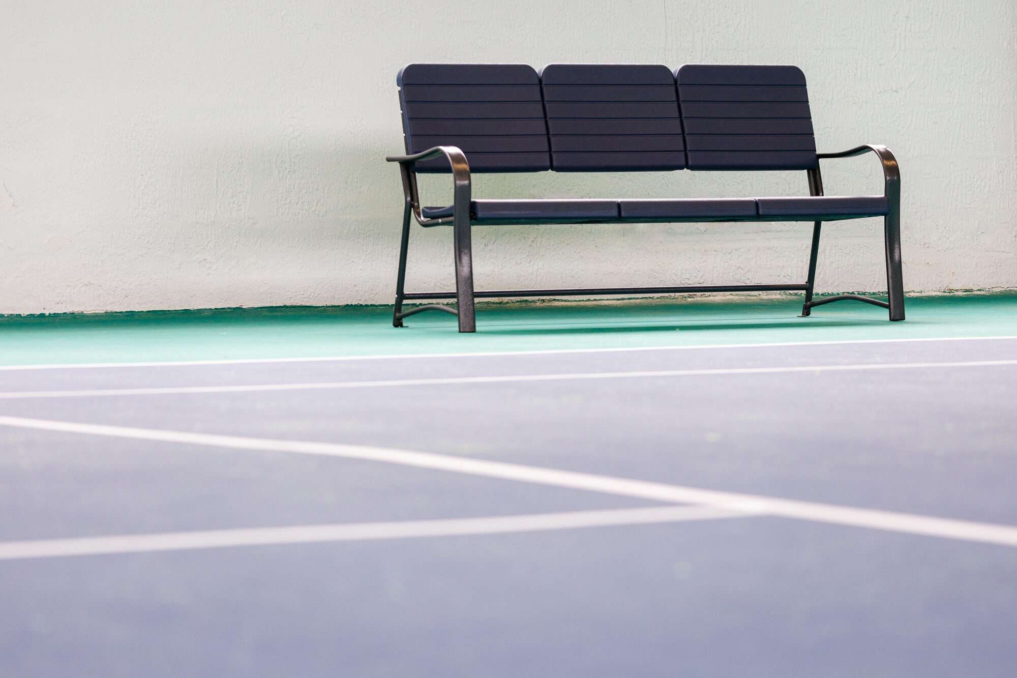 Image du produit : Banc tennis CARRINGTON® PVC 1,60 m