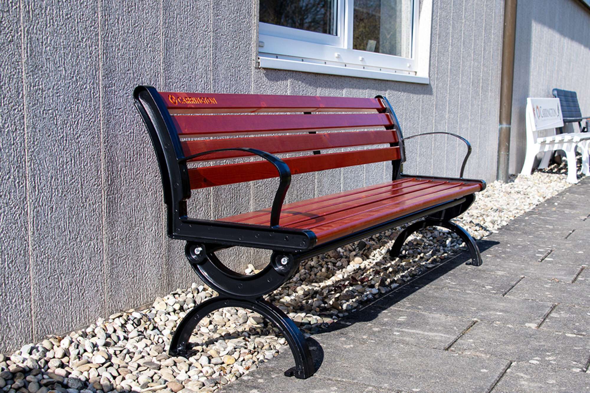 Image du produit : Banc tennis avec dossier - 180cm