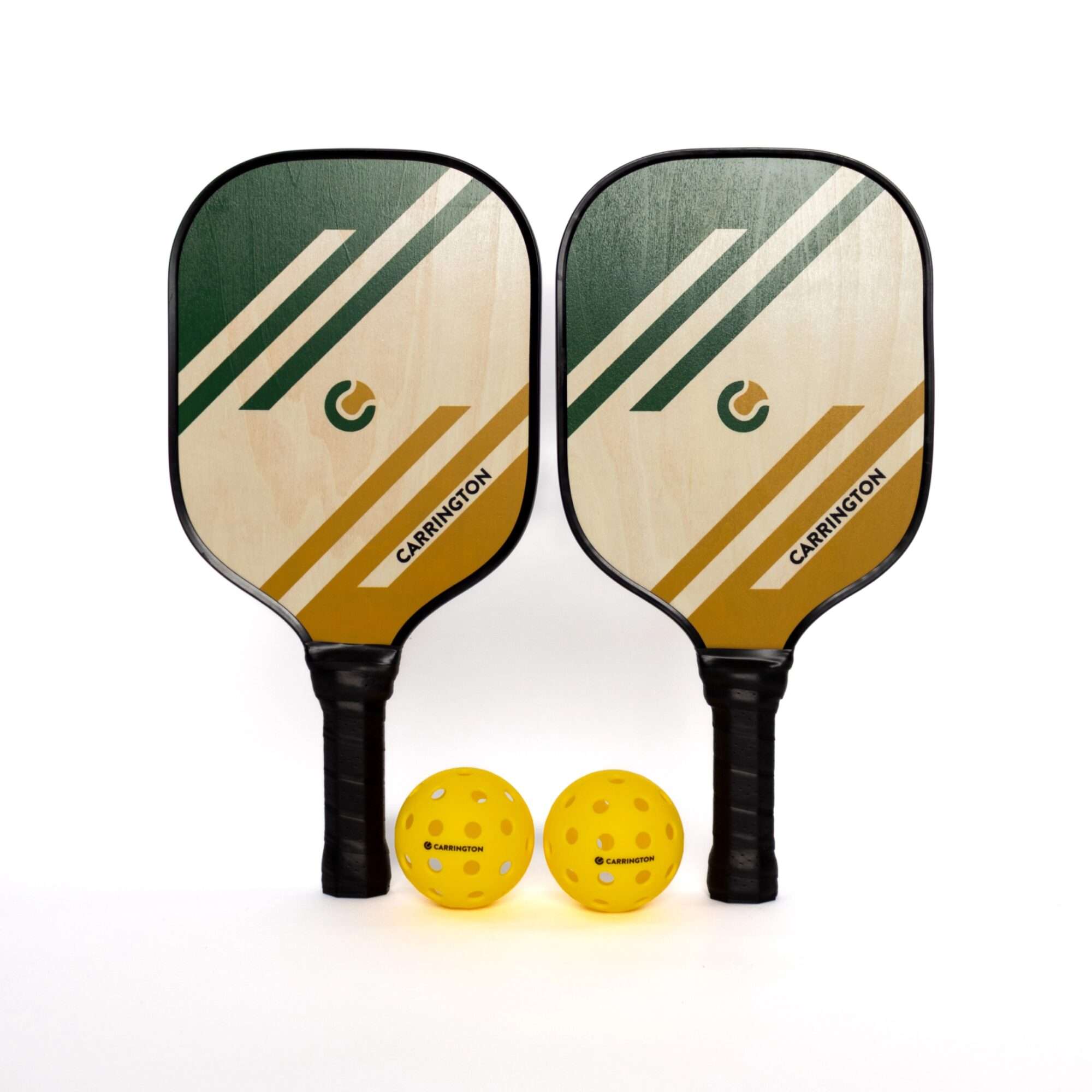Image du produit : Pickleball - Raquette et balle en bois (lot de 2)