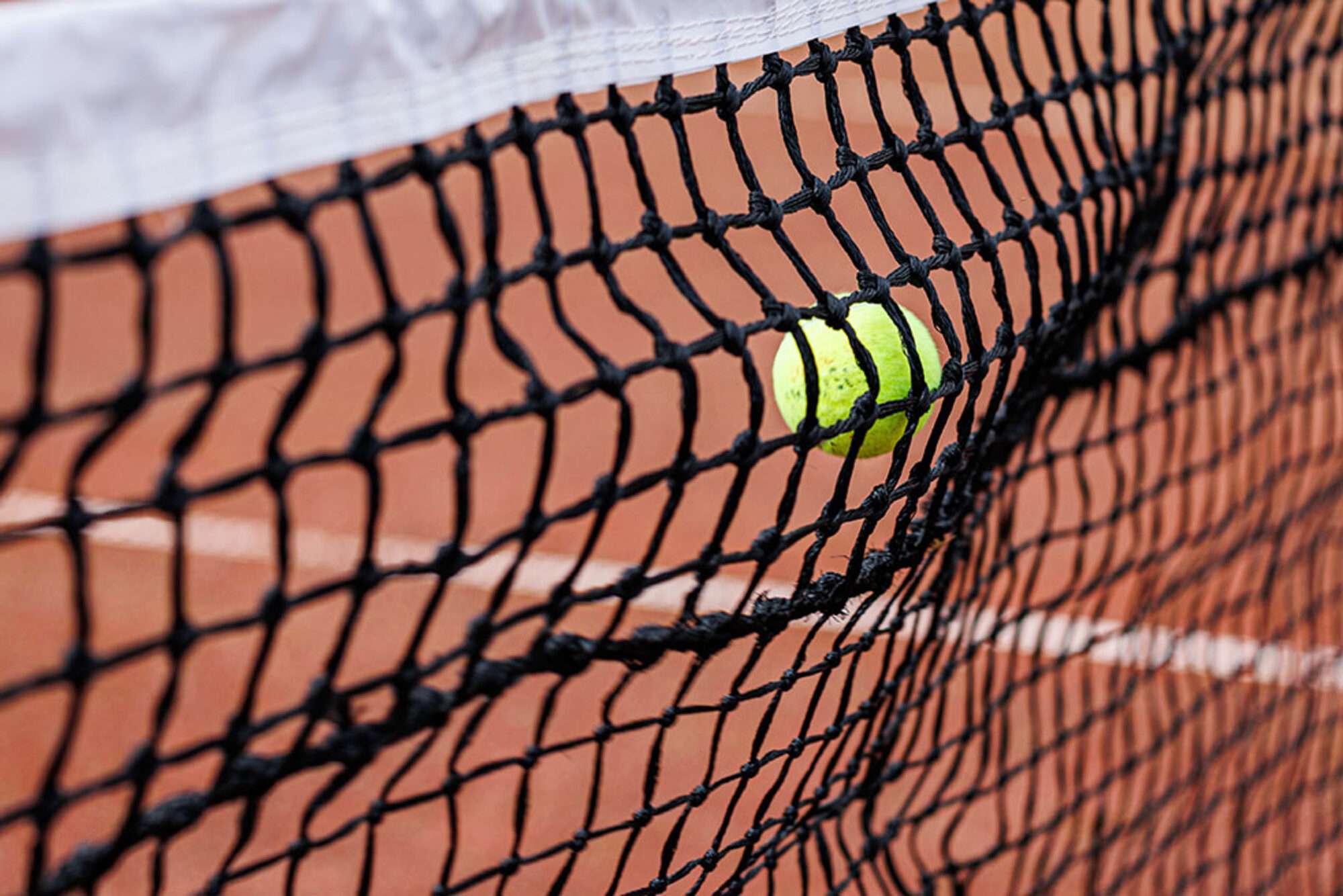 Image du produit : Filet de tennis expert 3,5mm- mailles doubles - Terre battue