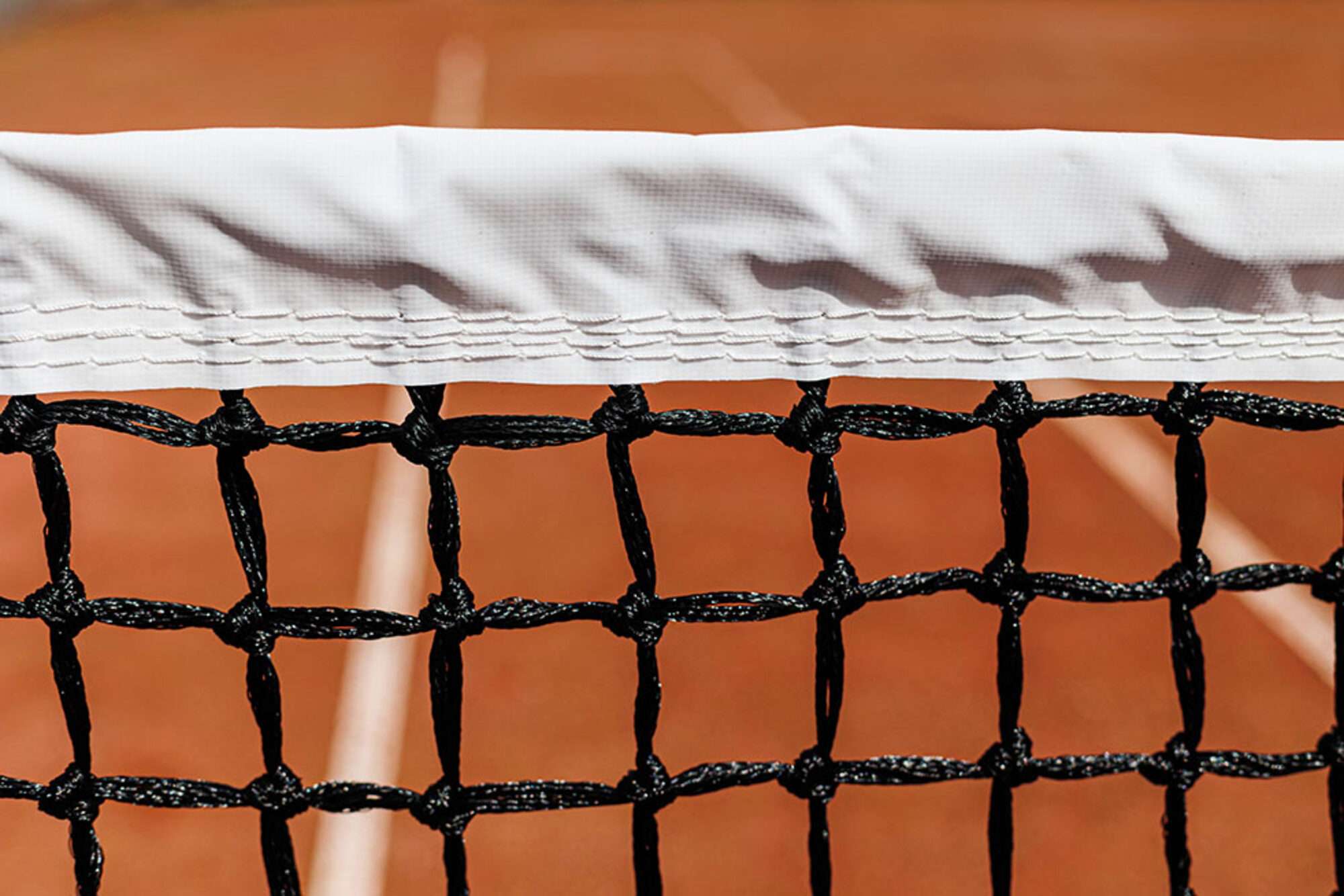 Image du produit : Filet de tennis expert 3,5mm- mailles doubles - Terre battue