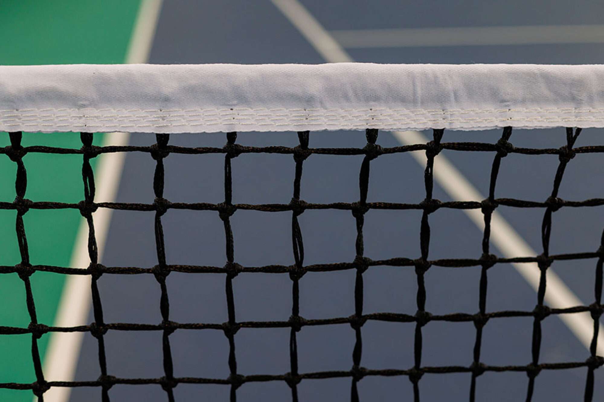 Image du produit : Filet de tennis 3mm TOURNOI maille double de haut en bas