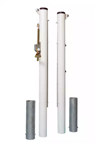 Poteaux de tennis ronds acier 90 mm (paire)