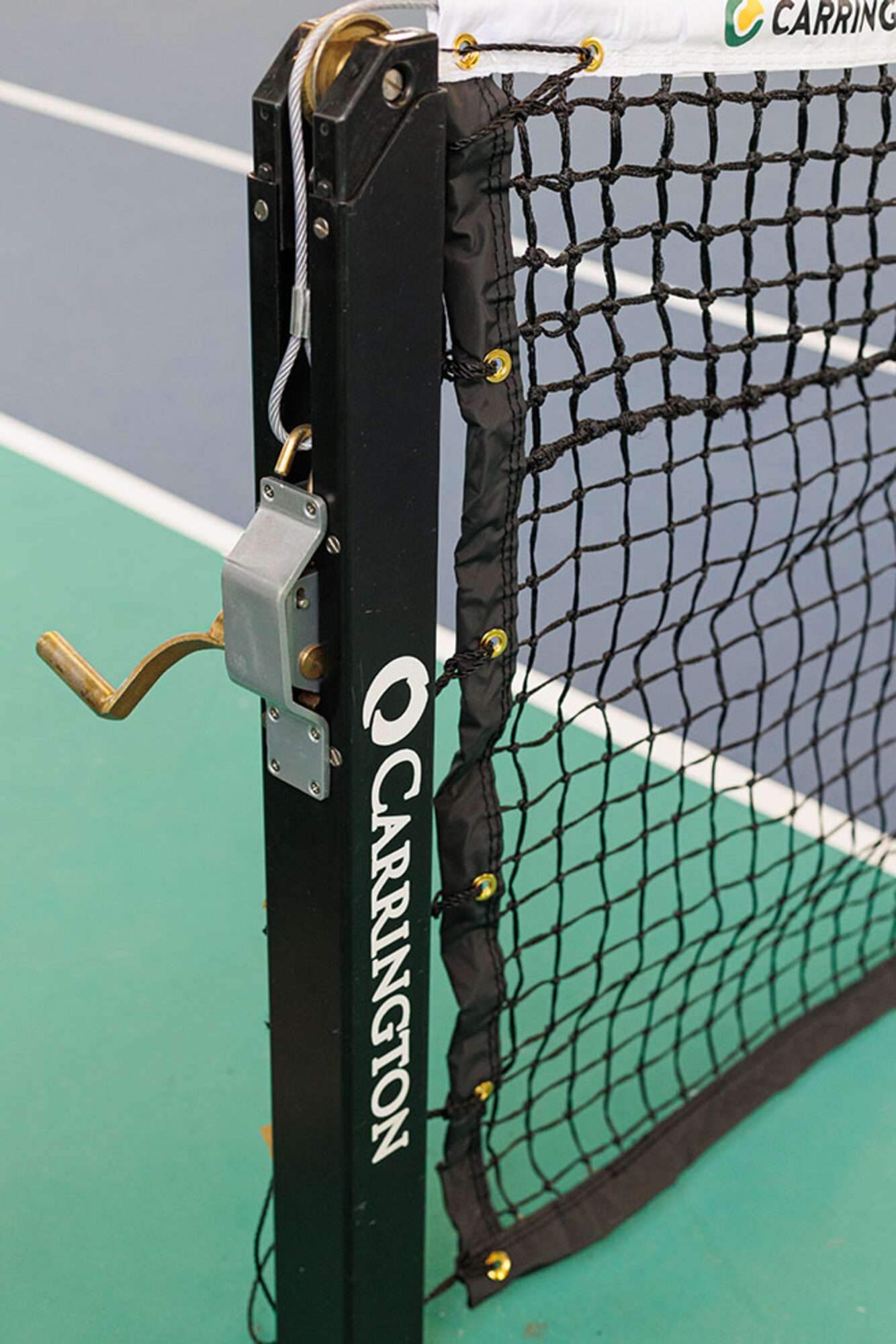 Image du produit : Poteaux de tennis Carrington acier