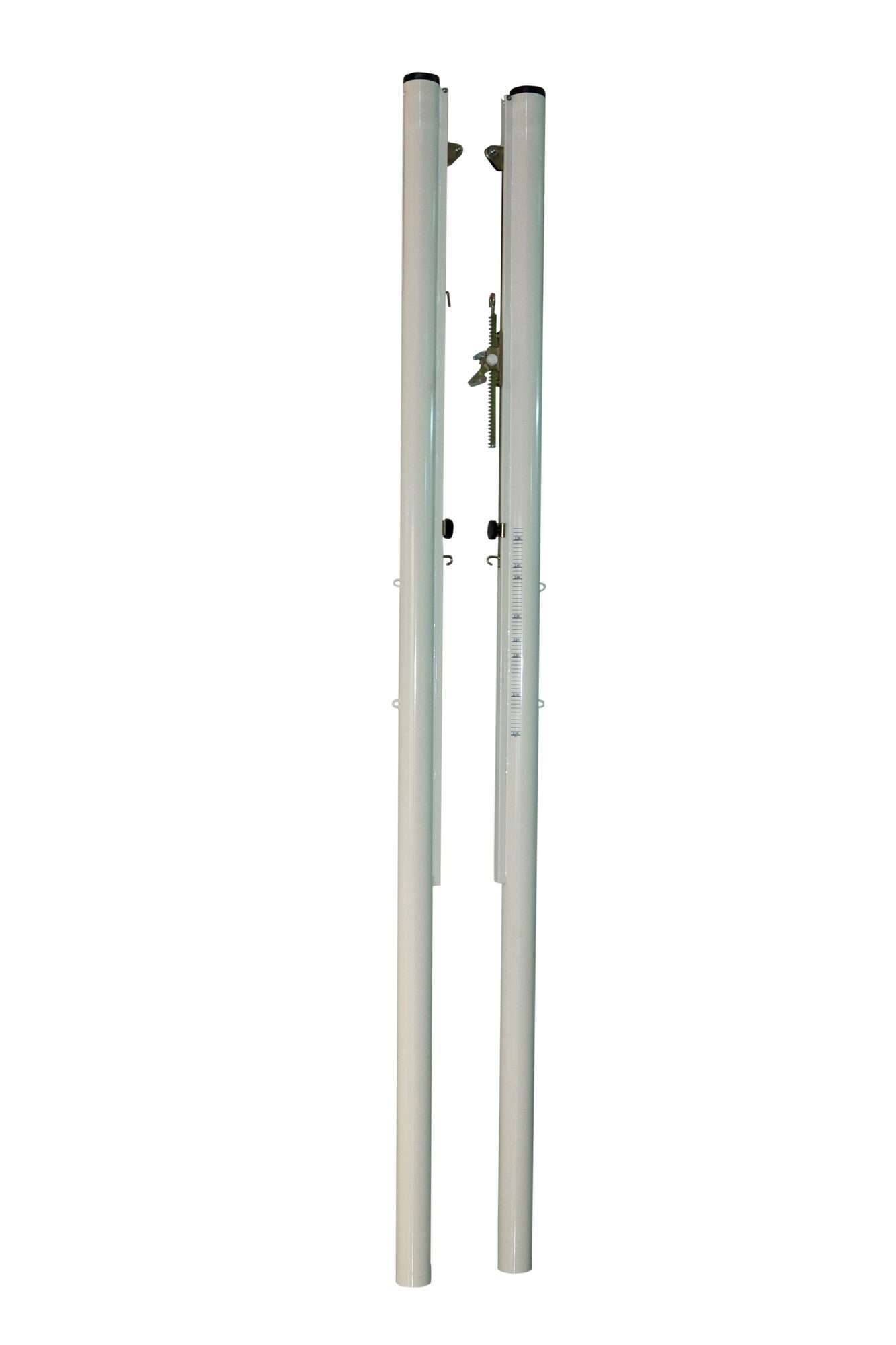 Image du produit : Poteaux multisports acier ø 90mm - Volleyball/Tennis/Badminton - Avec fourreaux