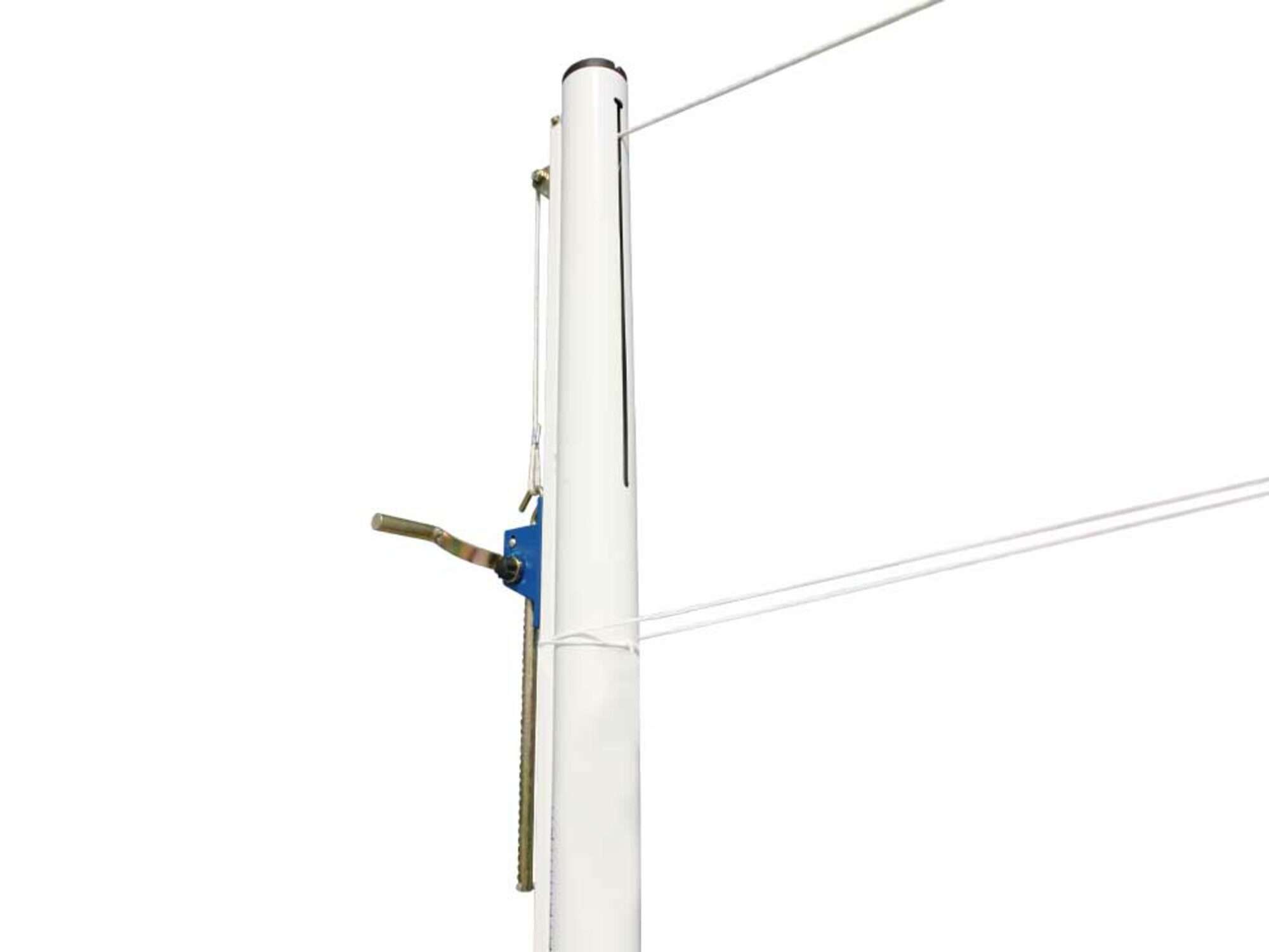 Image du produit : Poteaux de volleyball en acier Ø 90 mm 'compétition' - Avec fourreaux