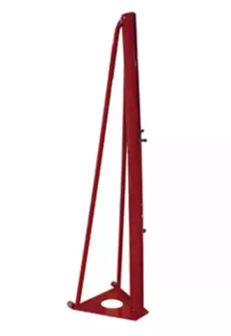 Poteaux de volley ball transportable en aluminium